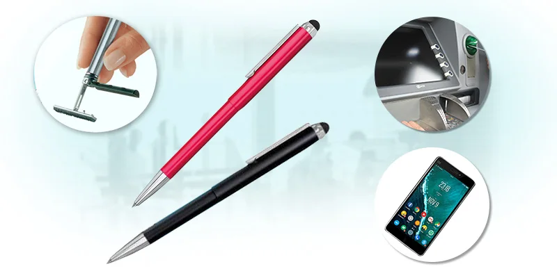 Długopisy z pieczątką HERI Stamp & Touch Pen