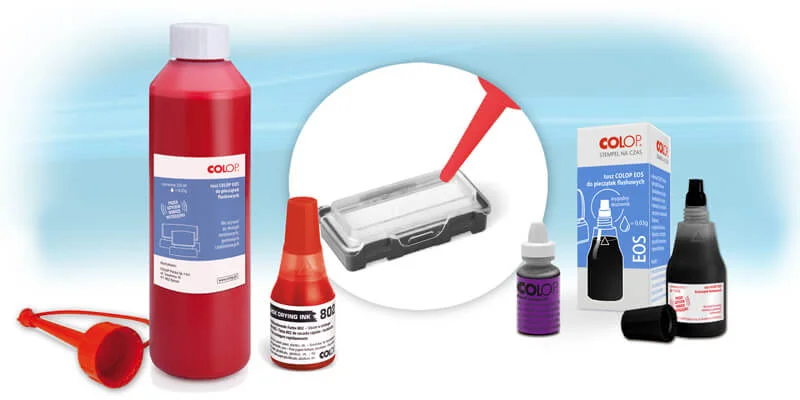 Tusze do pieczątek Flashowych COLOP EOS